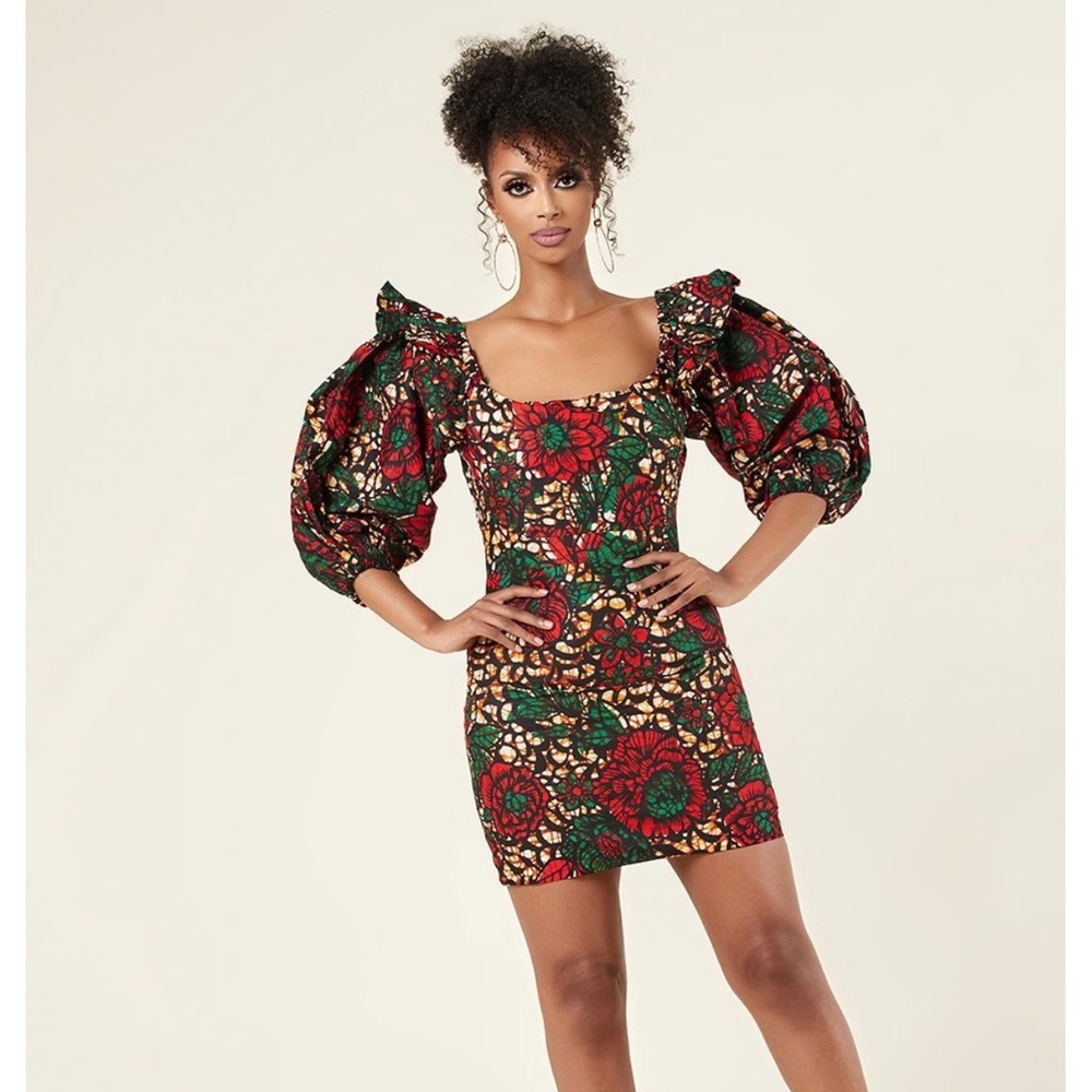 African Print Dress